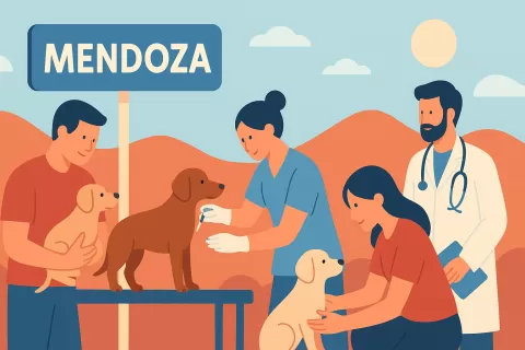 Operativos gratuitos de castración, vacunación antirrábica y desparasitación en Mendoza durante diciembre