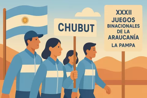 Chubut competirá en la XXXII edición de los Juegos Binacionales de la Araucanía en La Pampa