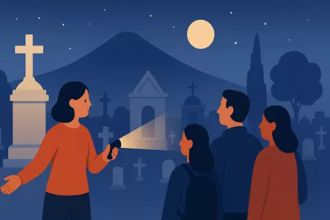 Mendoza ofrecerá dos nuevas visitas guiadas nocturnas por el Cementerio Municipal en diciembre