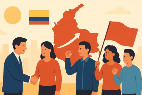 Colombia avanza hacia un partido único de izquierda para las elecciones de 2026