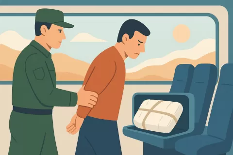 Secuestran casi dos kilos de cocaína en el baño de un colectivo rumbo a la Patagonia