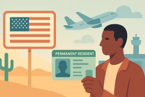 Documentos obligatorios para migrantes con green card que viajan fuera de EE.UU. desde Arizona