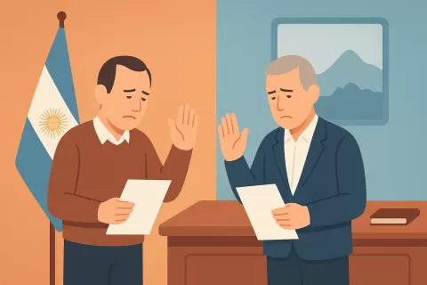 Renuncian Rubén Otranto y Daniel Sosa en la Secretaría de Servicios Públicos de Villa La Angostura