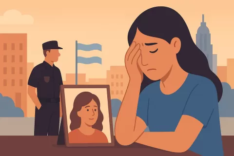 Un mes del asesinato de la turista brasileña en Buenos Aires y el dolor de su hija