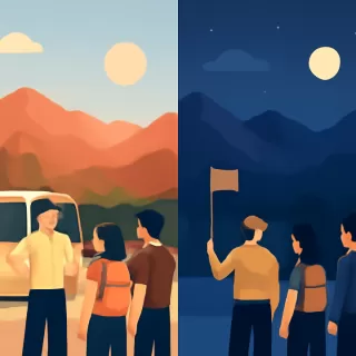 Tour Divisadero en Mendoza: recorridos diurnos y nocturnos gratuitos en noviembre