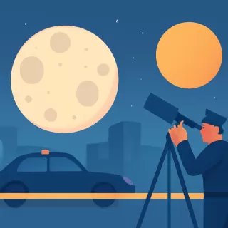 Por qué las fases de la Luna no son la sombra de la Tierra: el error común al dibujarla