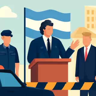 Milei en el ecuador de su mandato: recortes drásticos y rescate económico con apoyo de Trump