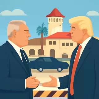 Claudio Tapia busca diálogo bilateral con Donald Trump tras visita a Mar-a-Lago