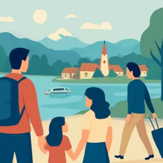 Villa La Angostura registró una ocupación turística promedio del 70% en el fin de semana largo