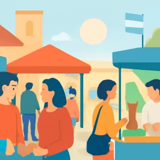 Artesanos y emprendedores cerraron el 2025 con una feria en General Villegas