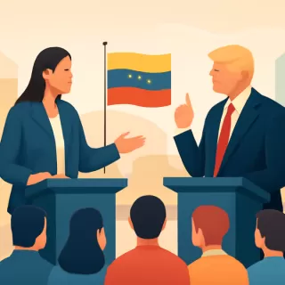 La estrategia de María Corina Machado y Donald Trump para presionar la transición en Venezuela
