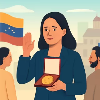 María Corina Machado recibe el Nobel de la Paz y pone a la oposición venezolana en el foco internacional