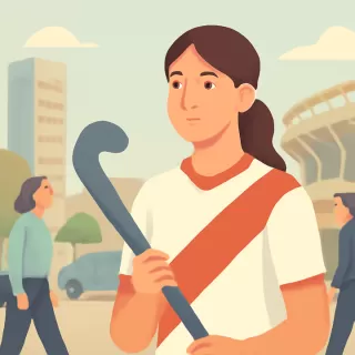 Julieta Panero, la joven promesa de General Villegas que jugará en River Plate en hockey