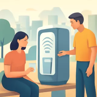 MIT desarrolla tecnología ultrasónica para extraer agua potable del aire 45 veces más rápido