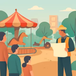 La Provincia remodelará la rotonda de la Calesita en el Parque General San Martín