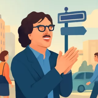 Charly García emocionado por el homenaje con su esquina en Buenos Aires