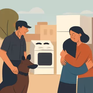 Fito, el perro policía que ayudó a esclarecer un robo en Junín