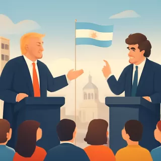 Trump se adjudicó el triunfo de Milei en las elecciones legislativas de Argentina