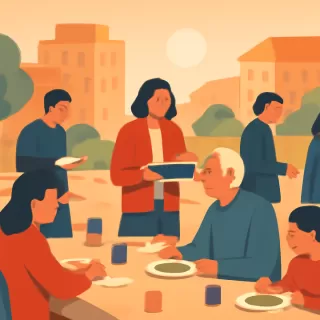 Convocan a una gran cena solidaria en Nochebuena en Peatonal Sarmiento para quienes más lo necesitan