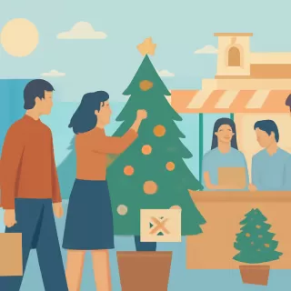 Precios y descuentos para armar el arbolito de Navidad en Salta