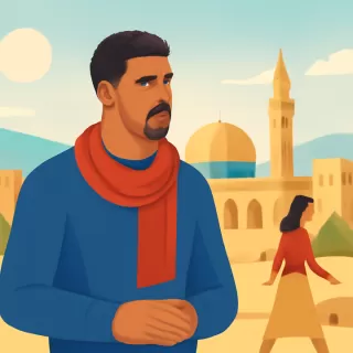 Ronald Araújo viaja a Jerusalén en busca de recuperación espiritual