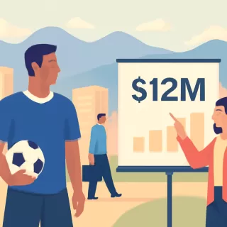 Independiente Rivadavia tasó en 12 millones de dólares a Sebastián Villa