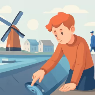 La leyenda del niño neerlandés que evitó una inundación tapando un agujero en un dique