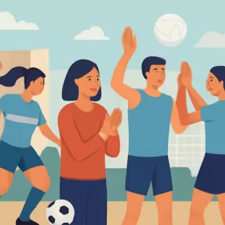 Chubut avanza a semifinales en fútbol y vóleibol en los Juegos Binacionales de la Araucanía