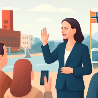 María Corina Machado reaparece en público en Oslo tras huir de Venezuela