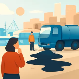 Mar del Plata endurece sanciones por derrames de camiones pesqueros en el puerto