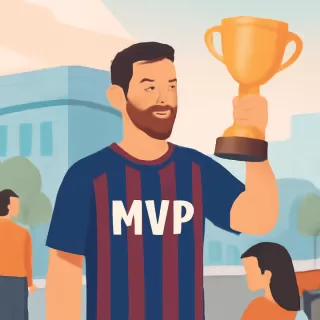 Messi, MVP por segundo año consecutivo en la MLS y nuevo récord histórico