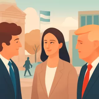 Milei viajó a Oslo pero no logró foto con María Corina Machado y Trump no asistió