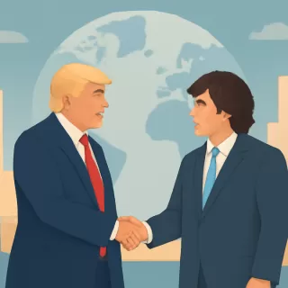 Donald Trump afirmó que apoyó a Milei y por eso ganó las elecciones