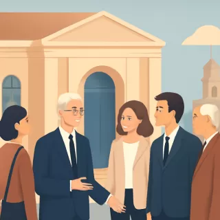 Jueces del Juicio a las Juntas visitaron el Colegio de Abogados de Córdoba a 40 años del proceso histórico