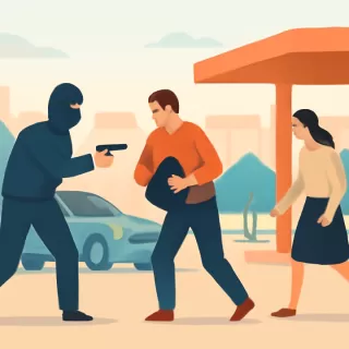 Asaltan a un hombre tras quedarse sin combustible en Las Heras