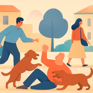 Córdoba: dos perros escaparon de una casa y mordieron a un hombre de 76 años que debió ser internado