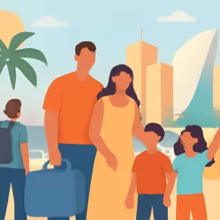 Cuánto cuesta vacacionar en Brasil para una familia tipo en 2026 y si conviene cambiar dólares