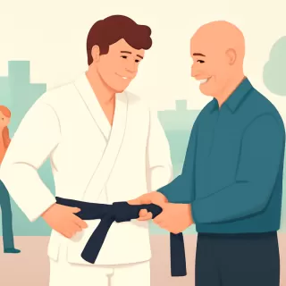 Ashton Kutcher logra cinturón negro de jiu-jitsu tras seis años de entrenamiento