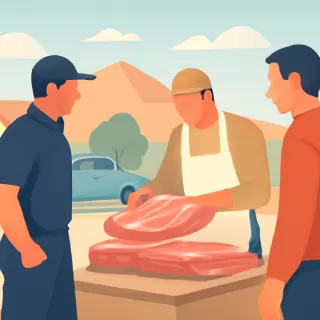 Decomisan 400 kilos de carne en mal estado en operativo en General Alvear