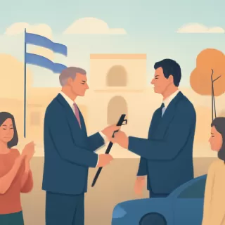 Elías Suárez asumió como gobernador de Santiago del Estero tras la entrega del bastón de mando por Gerardo Zamora