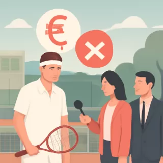 Tenista francés sancionado por 20 años por arreglo de partidos