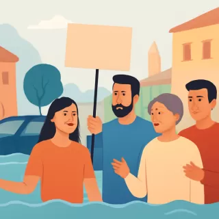 Vecinos de Santa Isabel II reclaman obras urgentes por inundaciones en Córdoba