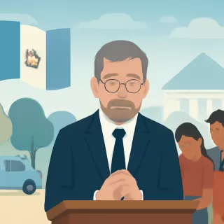 Bernardo Arévalo pide perdón por desapariciones forzadas durante la guerra civil de Guatemala