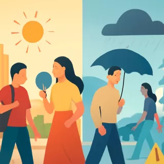 Calor y lluvias: pronóstico del tiempo para el fin de semana en Córdoba