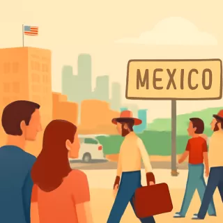 Disminuye el turismo internacional en Estados Unidos, salvo el de México