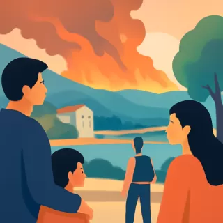 Incendio en Chubut afecta más de 3 mil hectáreas y pone en riesgo áreas cercanas a Lago Puelo