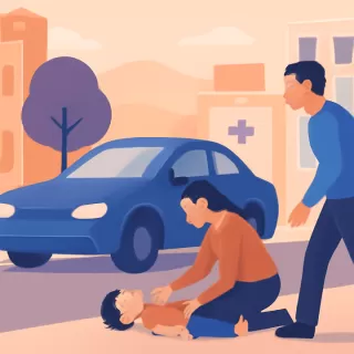 Lavalle: menor de dos años grave tras ser atropellado accidentalmente por su padre