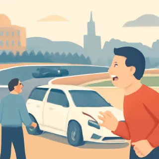 Roque Pérez: Un espectador se volvió viral tras accidente en la pista de Gran Turismo Metropolitano