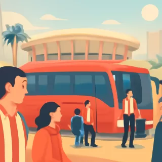 Estudiantes de La Plata llegó a Santiago del Estero para la final contra Racing