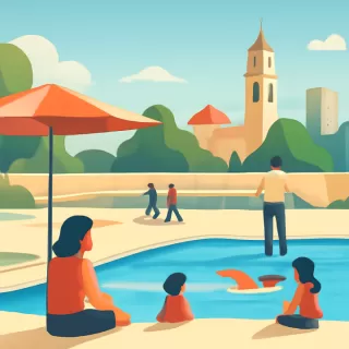 La temporada de pileta 2026 en el Predio Social de Belgrano comienza el sábado 13 de diciembre